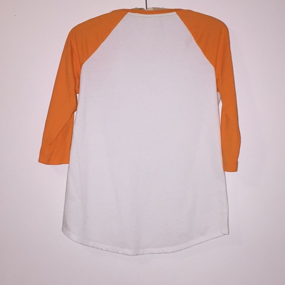 Sequin pumpkin raglan tee - Picture 2 of 3